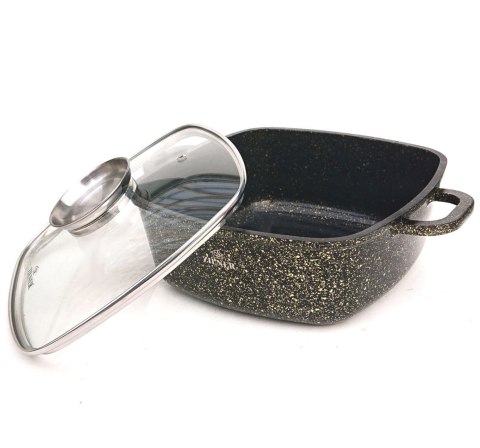 BRYTFANNA GARNEK MARMUROWO-CERAMICZNY 5.5L / 26cm ZILNER GOLD ZL-7223 BRYTFANNA GARNEK MARMUROWO-CERAMICZNY 5.5L / 26cm ZILNER GOLD ZL-7223