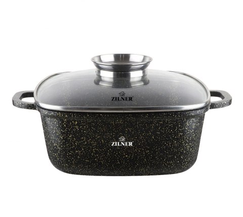 BRYTFANNA GARNEK MARMUROWO-CERAMICZNY 5.5L / 26cm ZILNER GOLD ZL-7223 BRYTFANNA GARNEK MARMUROWO-CERAMICZNY 5.5L / 26cm ZILNER GOLD ZL-7223