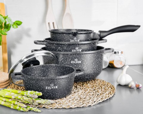 GARNKI MARMUROWE 7 ELE. ZILNER ZL-7016-A GARNKI MARMUROWE 7 ELE. ZILNER ZL-7016-A