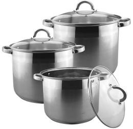 GARNKI STOCK POT 6 ELE 12L/10L/7L BRUNBESTE BB-2144