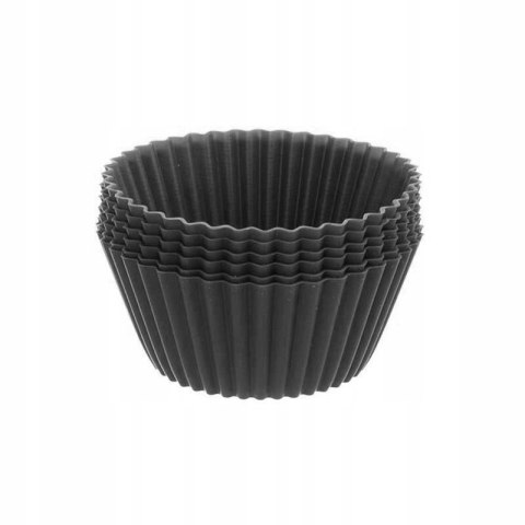 SILIKONOWE FOREMKI NA MUFFINKI 12 SZTUK SZARE BRUNBESTE BB-1516 SILIKONOWE FOREMKI NA MUFFINKI 12 SZTUK SZARE BRUNBESTE BB-1516