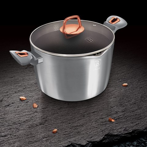 GARNEK DO MAKARONU 24cm 6.0L TYTANOWY BERLINGER HAUS MOONLIGHT BH-6015 GARNEK DO MAKARONU 24cm 6.0L TYTANOWY BERLINGER HAUS MOONLIGHT BH-6015