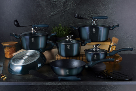 GARNKI BERLINGER HAUS 15 ELE METALLIC AQUAMARINE BH-1885 GARNKI BERLINGER HAUS 15 ELE METALLIC AQUAMARINE BH-1885