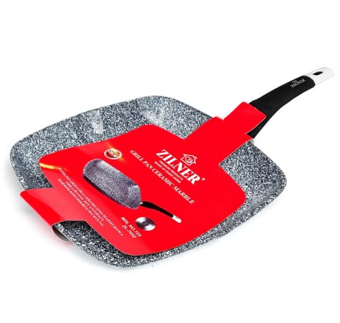 PATELNIA GRILL 28CM MARMUROWO-CERAMICZNA ZILNER ZL-7052 PATELNIA GRILL 28CM MARMUROWO-CERAMICZNA ZILNER ZL-7052