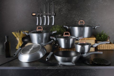 WOK TYTANOWY 28cm 3.8L BERLINGER HAUS MOONLIGHT BH-6014 WOK TYTANOWY 28cm 3.8L BERLINGER HAUS MOONLIGHT BH-6014