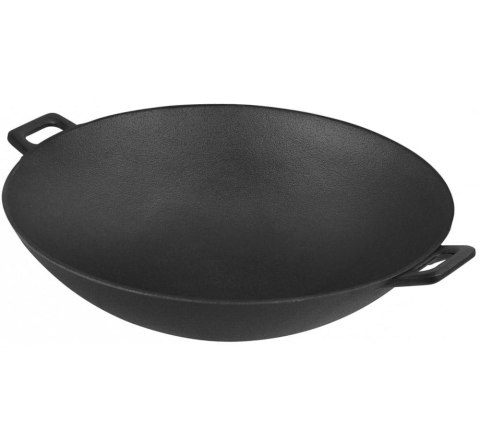 WOK ŻELIWNY z POKRYWĄ 31cm KRISBERG KS-2561 WOK ŻELIWNY z POKRYWĄ 31cm KRISBERG KS-2561