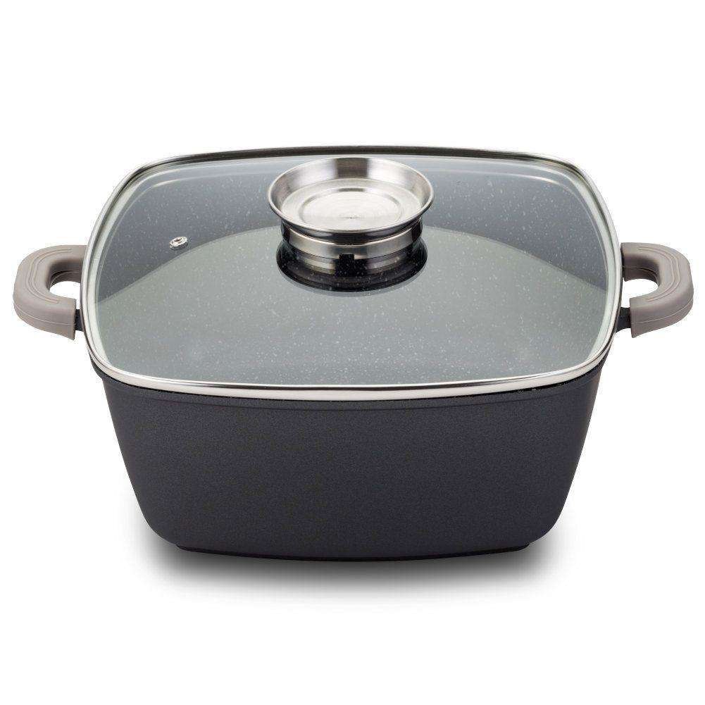 GARNEK KWADRATOWY GRANITOWY 20cm 3.4L NAVA FUNTZIO 128-100 GARNEK KWADRATOWY GRANITOWY 20cm 3.4L NAVA FUNTZIO 128-100