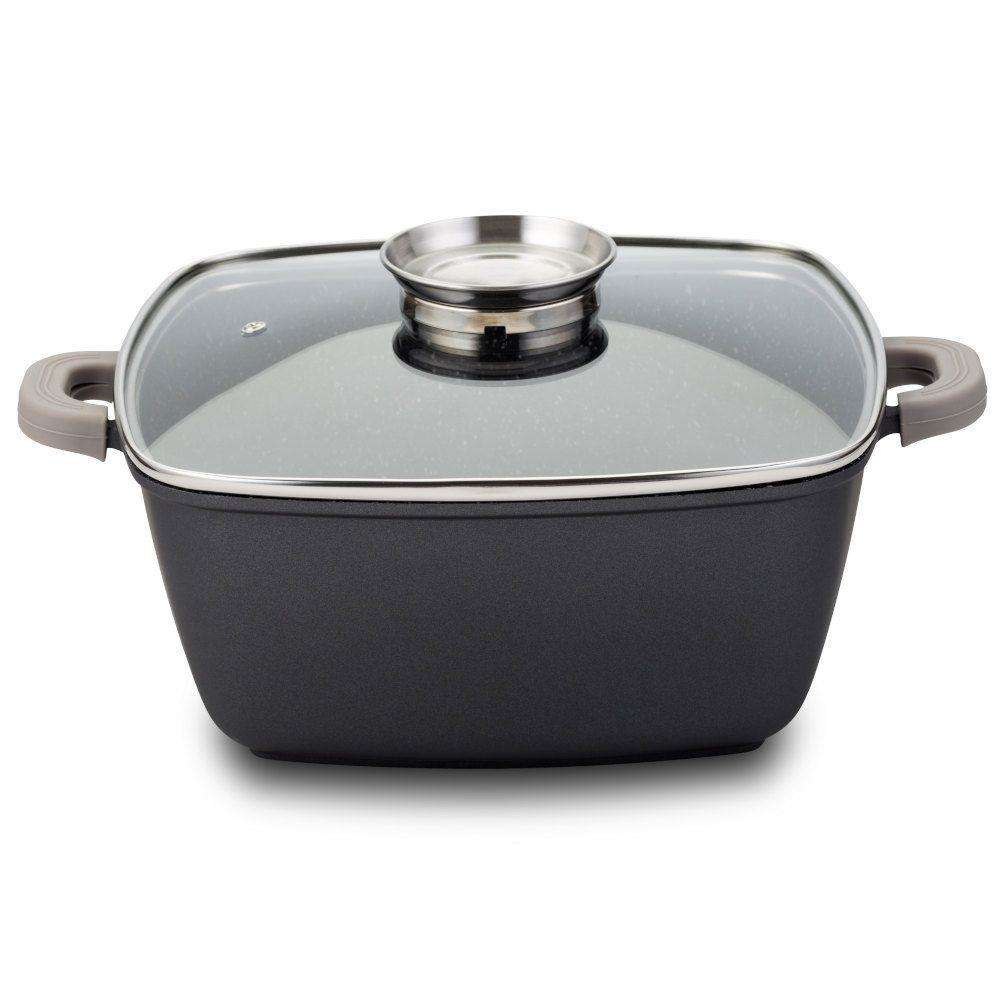 GARNEK KWADRATOWY GRANITOWY 24cm 5.4L NAVA FUNTZIO 128-101 GARNEK KWADRATOWY GRANITOWY 24cm 5.4L NAVA FUNTZIO 128-101
