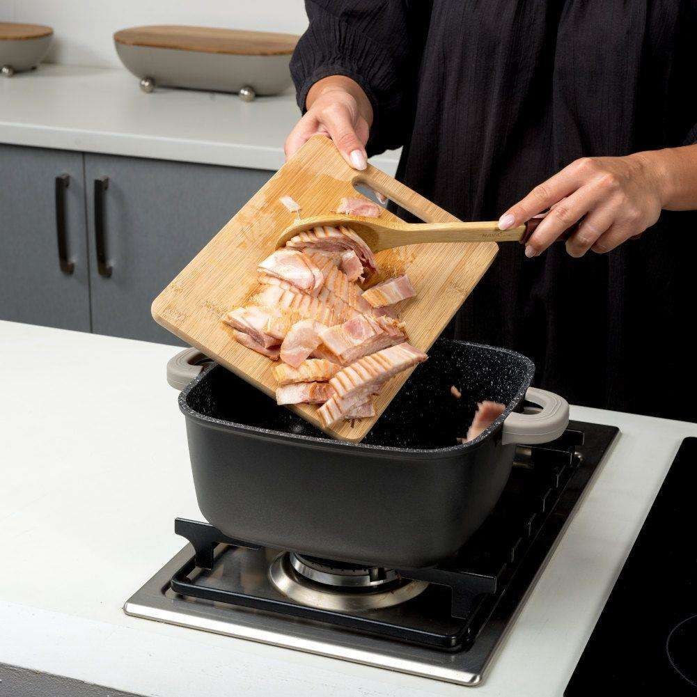 GARNEK KWADRATOWY GRANITOWY 24cm 5.4L NAVA FUNTZIO 128-101 GARNEK KWADRATOWY GRANITOWY 24cm 5.4L NAVA FUNTZIO 128-101