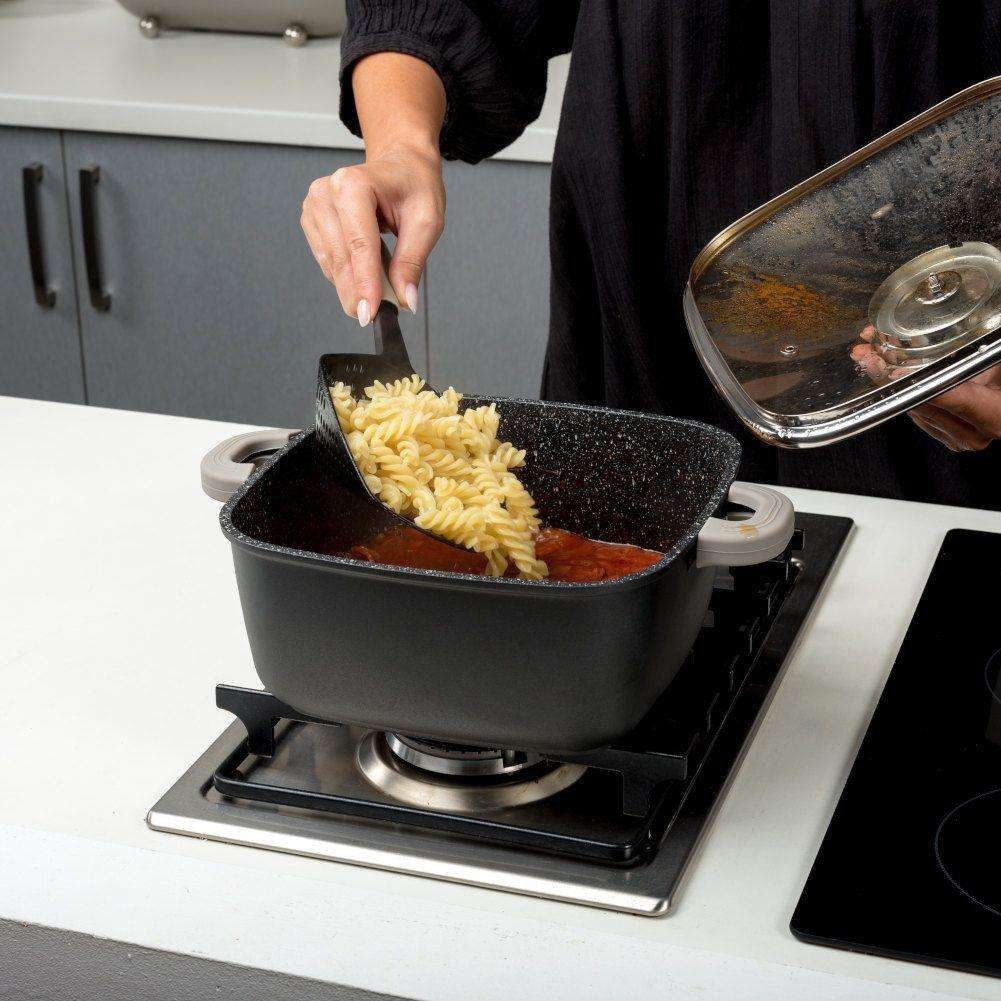 GARNEK KWADRATOWY GRANITOWY 24cm 5.4L NAVA FUNTZIO 128-101 GARNEK KWADRATOWY GRANITOWY 24cm 5.4L NAVA FUNTZIO 128-101
