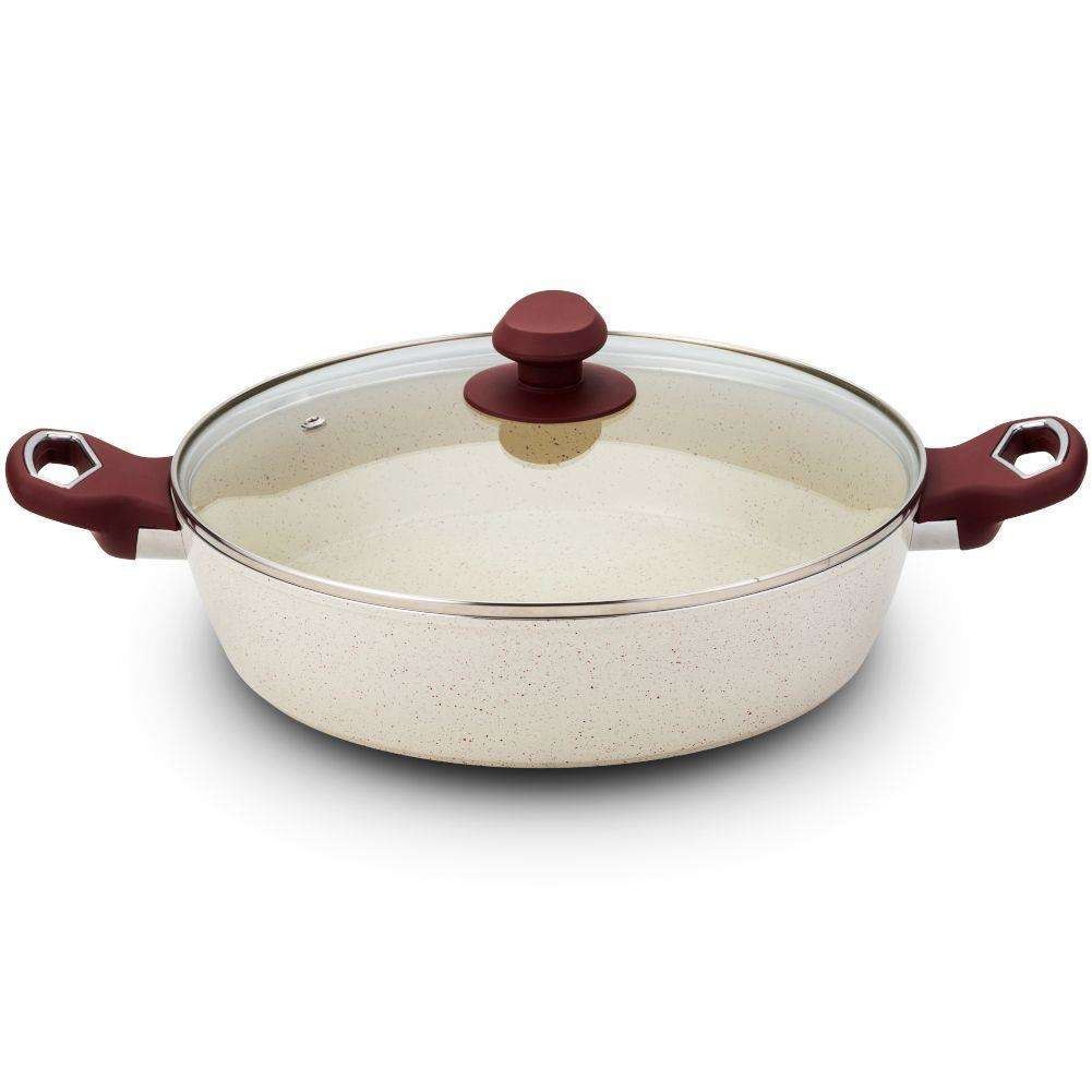 PATELNIA GŁĘBOKA / WOK 25cm CERAMICZNO-GRANITOWY NAVA TERRESTRIAL 044-014 PATELNIA GŁĘBOKA / WOK 25cm CERAMICZNO-GRANITOWY NAVA TERRESTRIAL 044-014