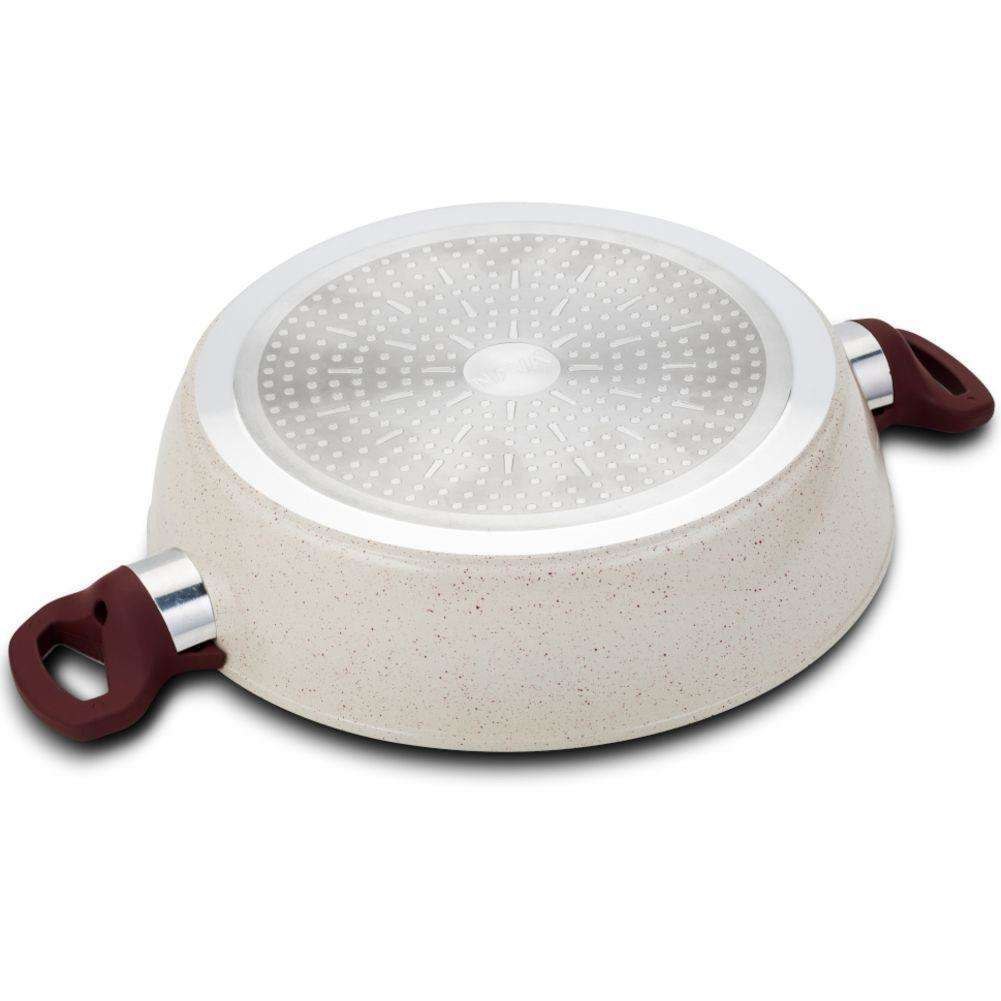 PATELNIA GŁĘBOKA / WOK 25cm CERAMICZNO-GRANITOWY NAVA TERRESTRIAL 044-014 PATELNIA GŁĘBOKA / WOK 25cm CERAMICZNO-GRANITOWY NAVA TERRESTRIAL 044-014