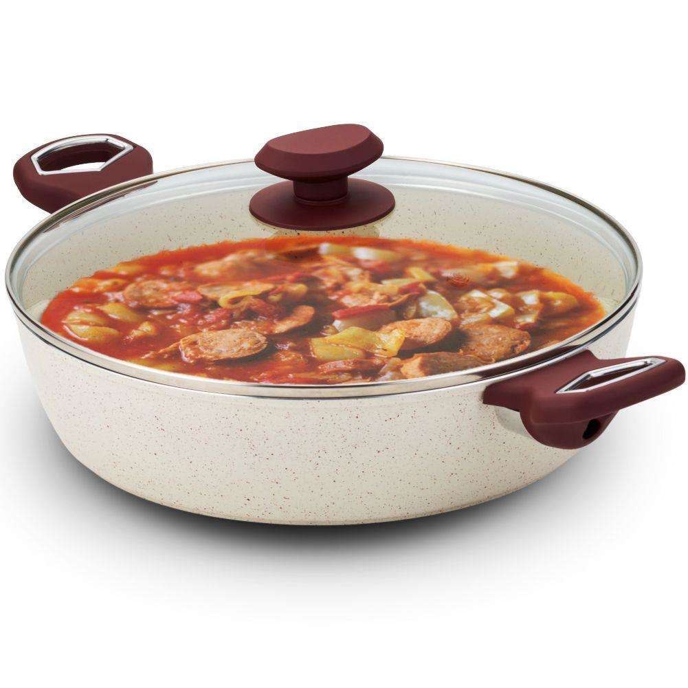 PATELNIA GŁĘBOKA / WOK 25cm CERAMICZNO-GRANITOWY NAVA TERRESTRIAL 044-014 PATELNIA GŁĘBOKA / WOK 25cm CERAMICZNO-GRANITOWY NAVA TERRESTRIAL 044-014