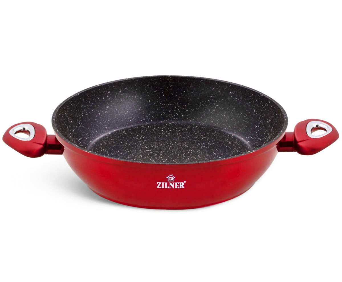 ZESTAW GARNKÓW Z POWŁOKĄ GRANITOWĄ 15 EL. ZILNER CHERRY RED ZL-8516 ZESTAW GARNKÓW Z POWŁOKĄ GRANITOWĄ 15 EL. ZILNER CHERRY RED ZL-8516