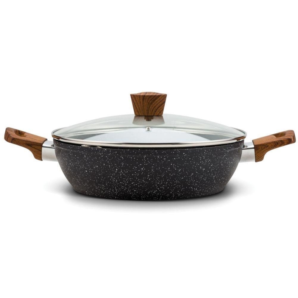 NISKI GARNEK GRANITOWY 28cm 4.2L NAVA NATURE 144-130 NISKI GARNEK GRANITOWY 28cm 4.2L NAVA NATURE 144-130