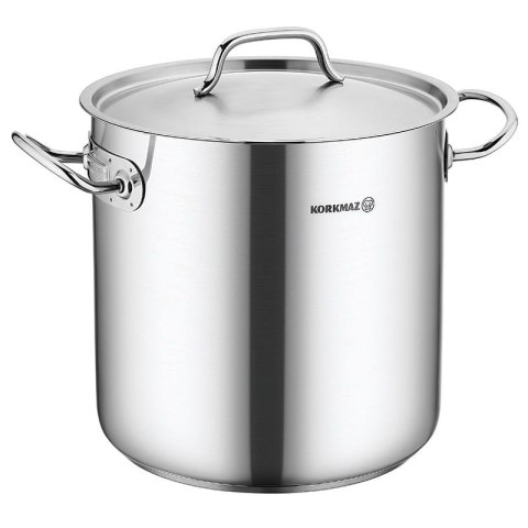 GARNEK GŁĘBOKI STAL.NIERDZ. 18/10 ZE STALOWĄ POKRYWKĄ 40x34cm 42.5L KORKMAZ PROLINE GASTRO A2735 GARNEK GŁĘBOKI STAL.NIERDZ. 18/10 ZE STALOWĄ POKRYWKĄ 40x34cm 42.5L KORKMAZ PROLINE GASTRO A2735