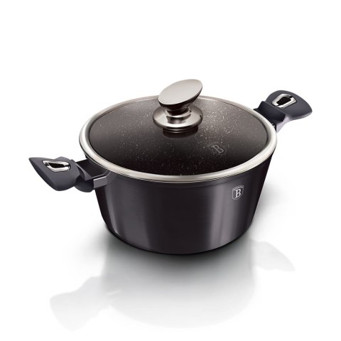 GARNEK GRANITOWY 4.1L 24cm BERLINGER HAUS METALLIC LINE CARBON PRO BH-6893 GARNEK GRANITOWY 4.1L 24cm BERLINGER HAUS METALLIC LINE CARBON PRO BH-6893