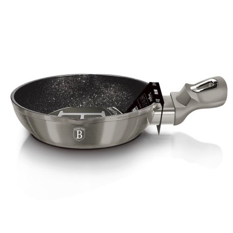 PATELNIA GRANITOWA MINI 16cm BERLINGER HAUS METALLIC LINE CARBON BH-6187 PATELNIA GRANITOWA MINI 16cm BERLINGER HAUS METALLIC LINE CARBON BH-6187