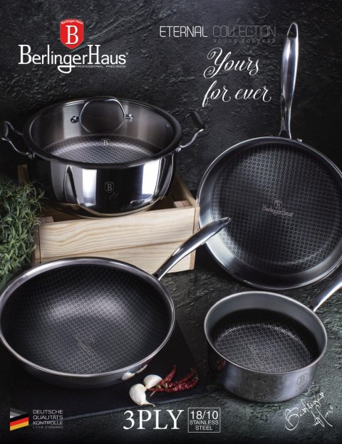 PATELNIA STALOWA 18/10 20cm BERLINGER HAUS ETERNAL COLLECTION BH-7431 PATELNIA STALOWA 18/10 20cm BERLINGER HAUS ETERNAL COLLECTION BH-7431