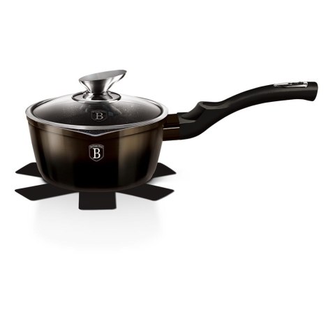 RONDEL GRANITOWY 1.2L 16cm BERLINGER HAUS SHINY BLACK BH-6603 RONDEL GRANITOWY 1.2L 16cm BERLINGER HAUS SHINY BLACK BH-6603