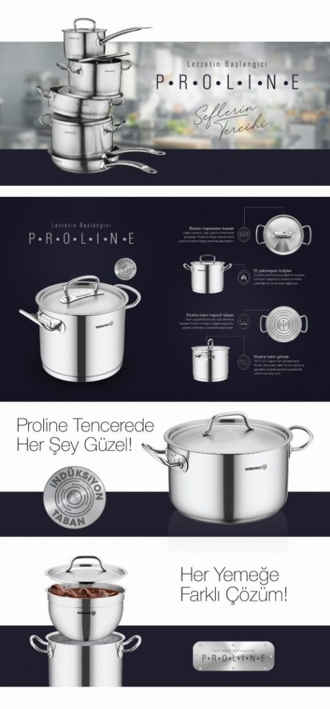 RONDEL STAL.NIERDZ. 18/10 16x7.5cm 1.5L KORKMAZ PROLINE GASTRO A2700 RONDEL STAL.NIERDZ. 18/10 16x7.5cm 1.5L KORKMAZ PROLINE GASTRO A2700