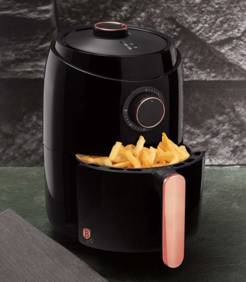 FRYTOWNICA BEZTŁUSZCZOWA 3.2L 1000W BERLINGER HAUS BLACK ROSE BH-9150 FRYTOWNICA BEZTŁUSZCZOWA 3.2L 1000W BERLINGER HAUS BLACK ROSE BH-9150