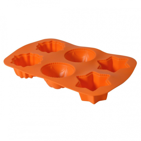 SILIKONOWA FORMA DO MUFFINEK x6 TS-387 SILIKONOWA FORMA DO MUFFINEK x6 TS-387