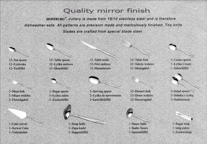 SZTUĆCE HOFFBURG EMOTION MIRROR 72 ELE HB-8701 SZTUĆCE HOFFBURG EMOTION MIRROR 72 ELE HB-8701