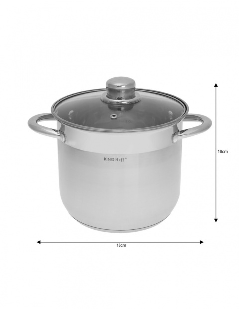 GARNKI KiNGHOFF 6 ELE 7L/ 5L/ 4L KH-4309 GARNKI KiNGHOFF 6 ELE 7L/ 5L/ 4L KH-4309