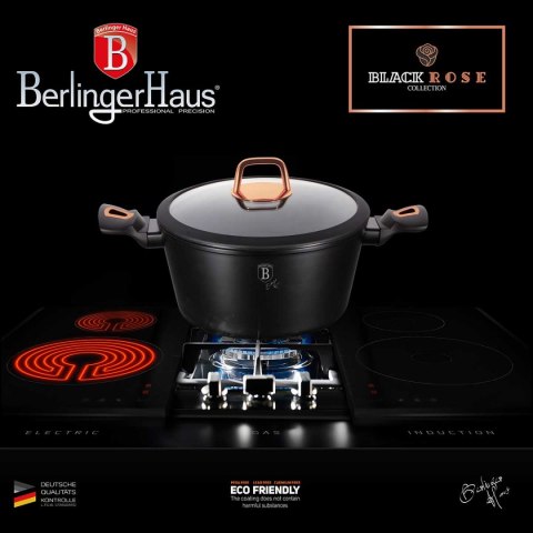 ZESTAW 5 EL. GARNEK + PATELNIA GRANITOWA BERLINGER HAUS BLACK ROSE BH-6790 ZESTAW 5 EL. GARNEK + PATELNIA GRANITOWA BERLINGER HAUS BLACK ROSE BH-6790