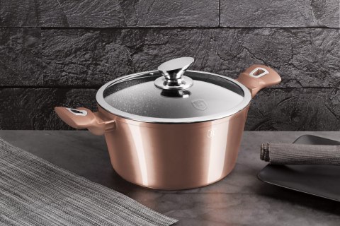 ZESTAW GARNKÓW 18 EL. BERLINGER HAUS METALLIC LINE ROSE GOLD BH-7034 ZESTAW GARNKÓW 18 EL. BERLINGER HAUS METALLIC LINE ROSE GOLD BH-7034