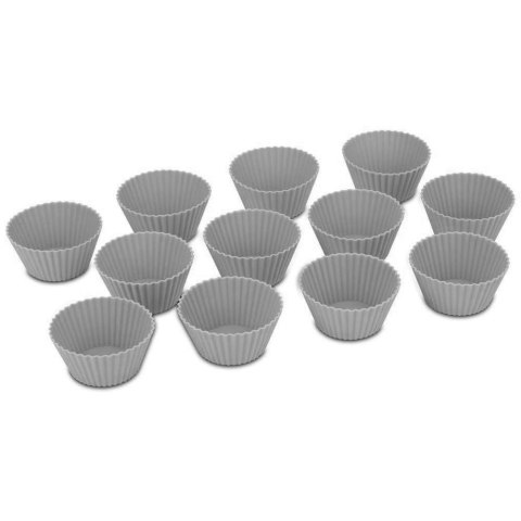 FOREMKI SILIKONOWE NA MUFFINKI 12 SZTUK 5CM BRUNBESTE BB-2975 FOREMKI SILIKONOWE NA MUFFINKI 12 SZTUK 5CM BRUNBESTE BB-2975