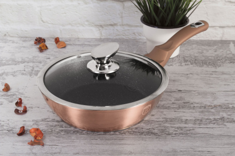 PATELNIA GRANITOWA 24CM BERLINGER HAUS METALLIC LINE COPPER BH-1517N PATELNIA GRANITOWA 24CM BERLINGER HAUS METALLIC LINE COPPER BH-1517N