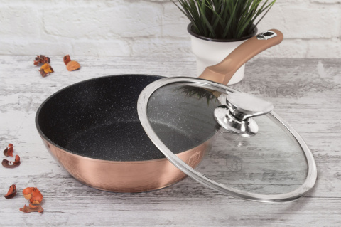 PATELNIA GRANITOWA 24CM BERLINGER HAUS METALLIC LINE COPPER BH-1517N PATELNIA GRANITOWA 24CM BERLINGER HAUS METALLIC LINE COPPER BH-1517N