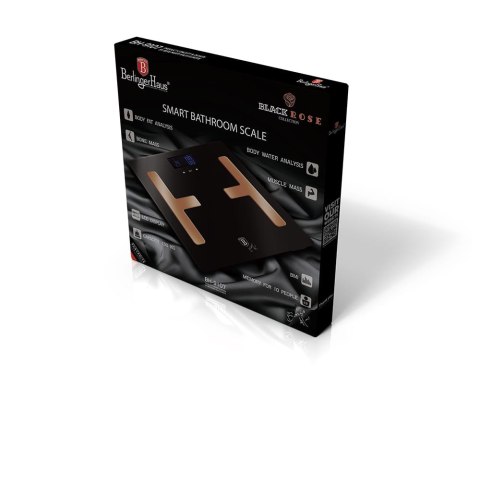 WAGA ŁAZIENKOWA BODY FAT BERLINGER HAUS BLACK ROSE BH-9107 WAGA ŁAZIENKOWA BODY FAT BERLINGER HAUS BLACK ROSE BH-9107
