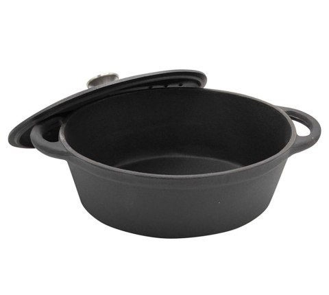 BRYTFANNA ŻELIWNA 6.2L 33cm KINGHOFF KH-1531 BRYTFANNA ŻELIWNA 6.2L 33cm KINGHOFF KH-1531