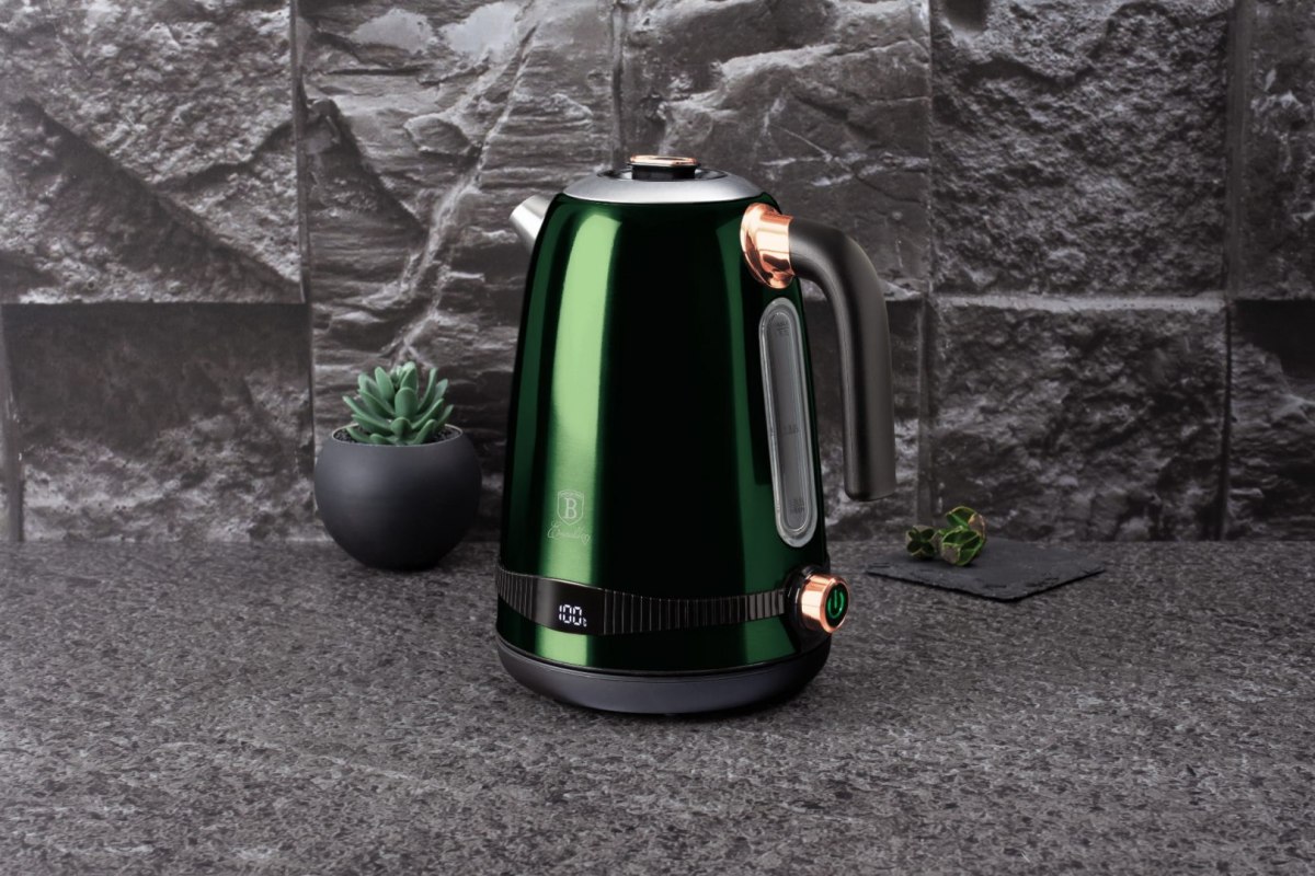 CZAJNIK ELEKTRYCZNY 1.7L Z REGULACJĄ TEMPERATURY BERLINGER HAUS EMERALD BH-9329 CZAJNIK ELEKTRYCZNY 1.7L Z REGULACJĄ TEMPERATURY BERLINGER HAUS EMERALD BH-9329
