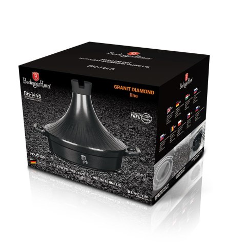 GARNEK TAJINE TAGINE 28cm BERLINGER HAUS GRANIT DIAMOND BH-1446 GARNEK TAJINE TAGINE 28cm BERLINGER HAUS GRANIT DIAMOND BH-1446