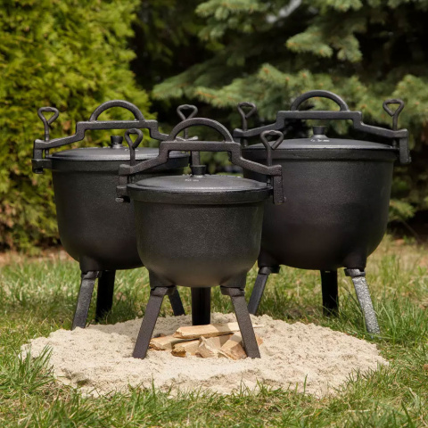 KOCIOŁEK ŻELIWNY MYŚLIWSKI 4L KiNGHOFF KH-2231 KOCIOŁEK ŻELIWNY MYŚLIWSKI 4L KiNGHOFF KH-2231