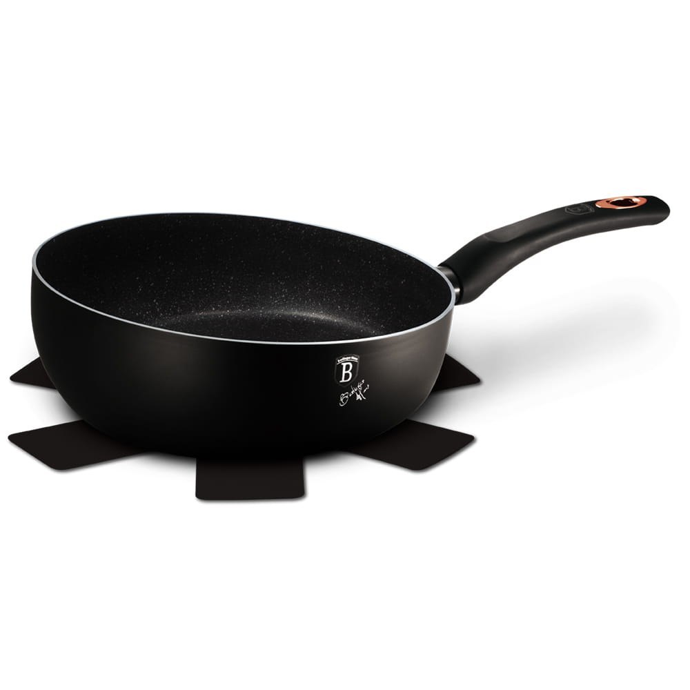 PATELNIA GŁĘBOKA CHEF FLIP 26cm BERLINGER HAUS BLACK ROSE BH-1855 PATELNIA GŁĘBOKA CHEF FLIP 26cm BERLINGER HAUS BLACK ROSE BH-1855