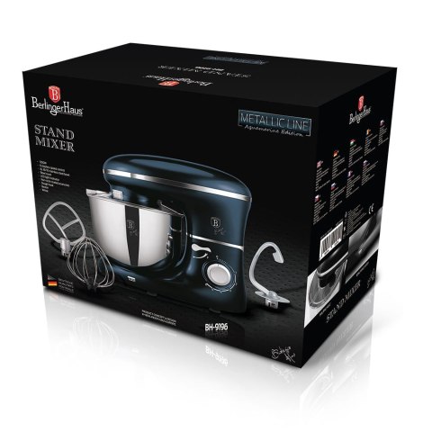 ROBOT PLANETARNY 6.0L 1300W BERLINGER HAUS METALLIC LINE AQUAMARINE BH-9196 ROBOT PLANETARNY 6.0L 1300W BERLINGER HAUS METALLIC LINE AQUAMARINE BH-9196