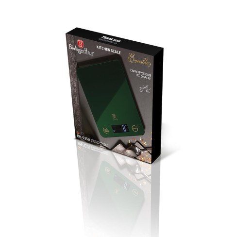 WAGA KUCHENNA ULTRA-SLIM BERLINGER HAUS EMERALD BH-9359 WAGA KUCHENNA ULTRA-SLIM BERLINGER HAUS EMERALD BH-9359