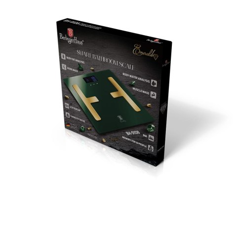 WAGA ŁAZIENKOWA BODY FAT BERLINGER HAUS EMERALD BH-9108 WAGA ŁAZIENKOWA BODY FAT BERLINGER HAUS EMERALD BH-9108