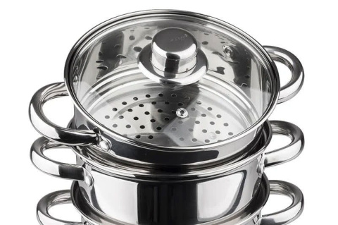 GARNKI DO GOTOWANIA NA PARZE 5 ELE 24CM KiNGHOFF KH-3320 GARNKI DO GOTOWANIA NA PARZE 5 ELE 24CM KiNGHOFF KH-3320