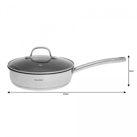 GARNKI KLAUSBERG 9 ELE. INOX 18/10 KB-7215 GARNKI KLAUSBERG 9 ELE. INOX 18/10 KB-7215