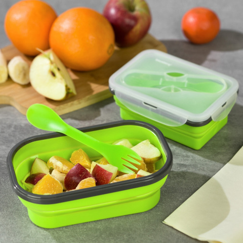POJEMNIK LUNCHBOX SILIKONOWY 400ml 1-KOMOROWY KLAUSBERG KB-7021 POJEMNIK LUNCHBOX SILIKONOWY 400ml 1-KOMOROWY KLAUSBERG KB-7021