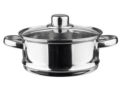 GARNKI DO GOTOWANIA NA PARZE 2.5L 18cm 5 ELE. KiNGHOFF KH-3317 GARNKI DO GOTOWANIA NA PARZE 2.5L 18cm 5 ELE. KiNGHOFF KH-3317