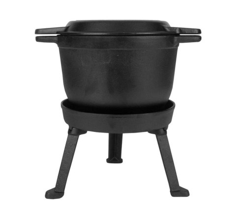 KOCIOŁEK ŻELIWNY MYŚLIWSKI 8L Z PATELNIĄ GRILL EMALIOWANY ZILNER ZL-5514 KOCIOŁEK ŻELIWNY MYŚLIWSKI 8L Z PATELNIĄ GRILL EMALIOWANY ZILNER ZL-5514