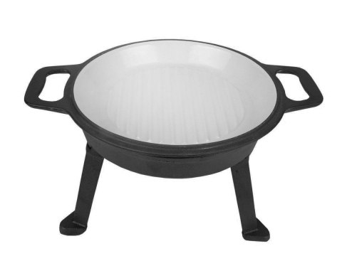 KOCIOŁEK ŻELIWNY MYŚLIWSKI 8L Z PATELNIĄ GRILL EMALIOWANY ZILNER ZL-5514 KOCIOŁEK ŻELIWNY MYŚLIWSKI 8L Z PATELNIĄ GRILL EMALIOWANY ZILNER ZL-5514