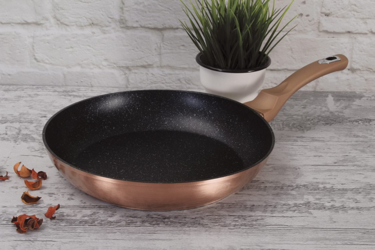 PATELNIA GRANITOWA 30CM BERLINGER HAUS METALLIC ROSE GOLD LINE BH-1511-N PATELNIA GRANITOWA 30CM BERLINGER HAUS METALLIC ROSE GOLD LINE BH-1511-N